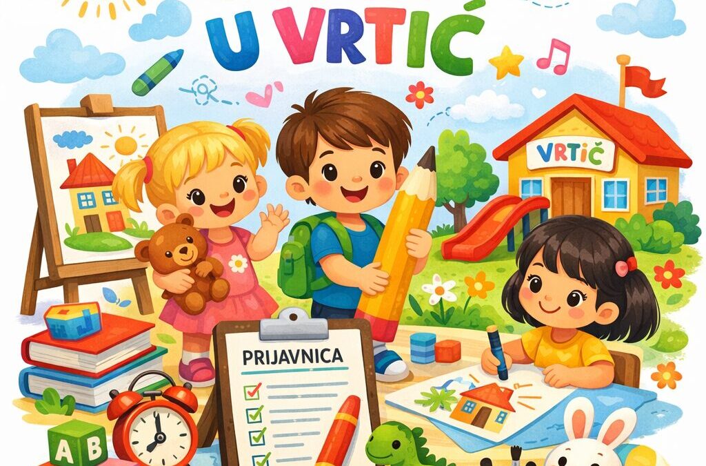 OGLAS ZA UPIS DJECE U PROGRAM PREDŠKOLSKOG ODGOJA I OBRAZOVANJA ZA PEDAGOŠKU GODINU 2026./2027.