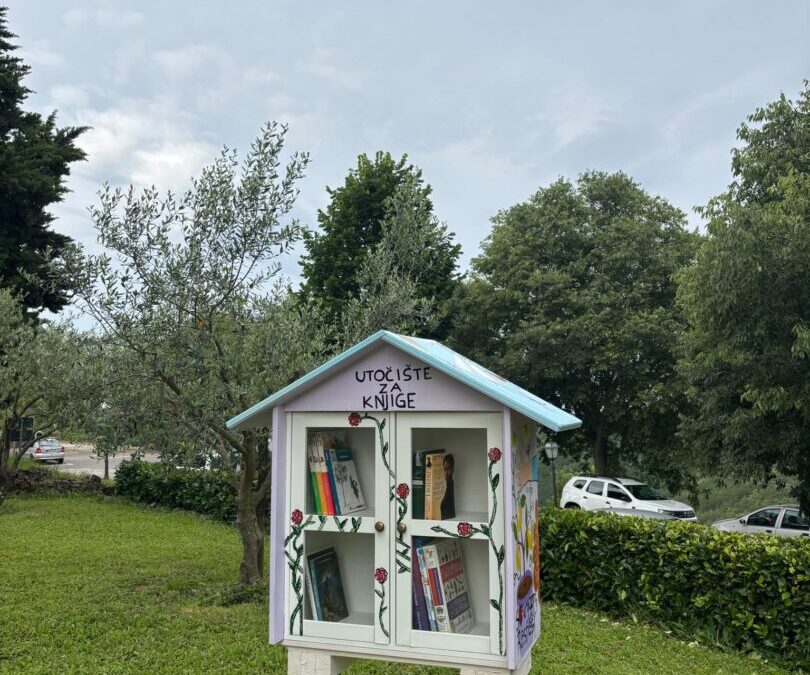 Projekt Book Patrol – mala kućica za knjige s velikom porukom